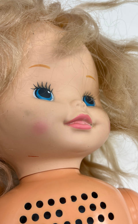 Vintage 80s Mattel Chatty Patty Talking Doll Lot of 2 1964 Mold Mark Mexico