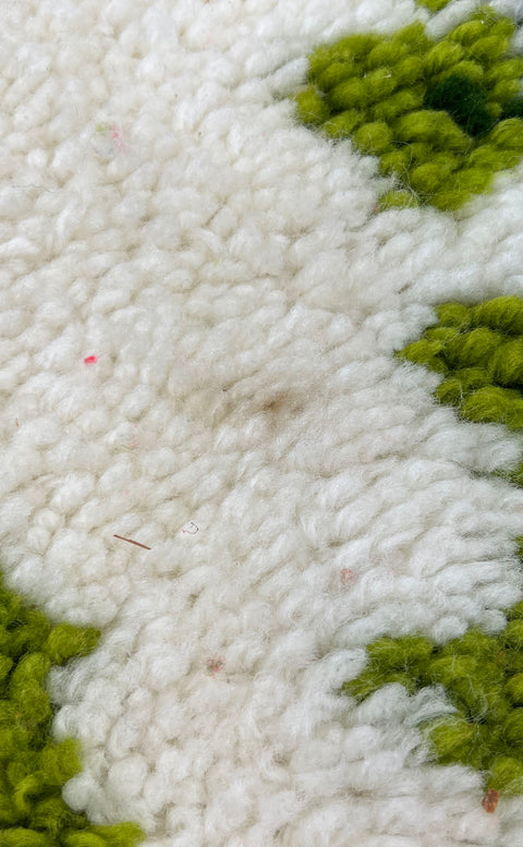 Vintage 70s Handmade Latch Hook Rugs Lot of 2 Fisherman & Monogram B Wall Art