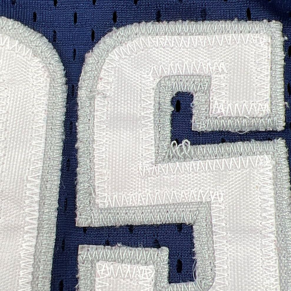 Vintage 2000s Dallas Mavericks Custom Eugenio #5 NBA Basketball Jersey Sewn Sz