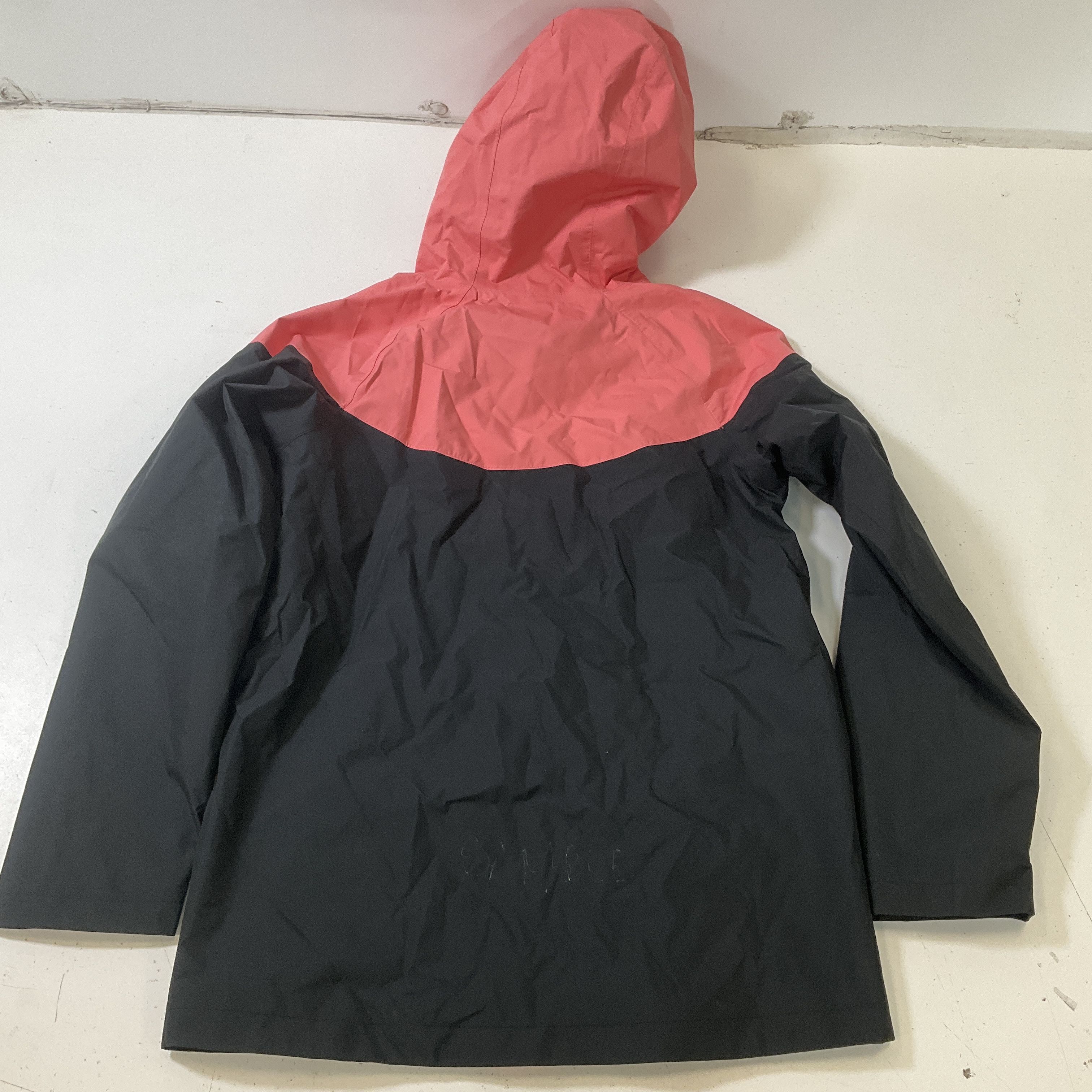 NIKE Boy's Salmon Black Hooded Windrunner Jacket Windbreaker NWT SAMPLE Size M