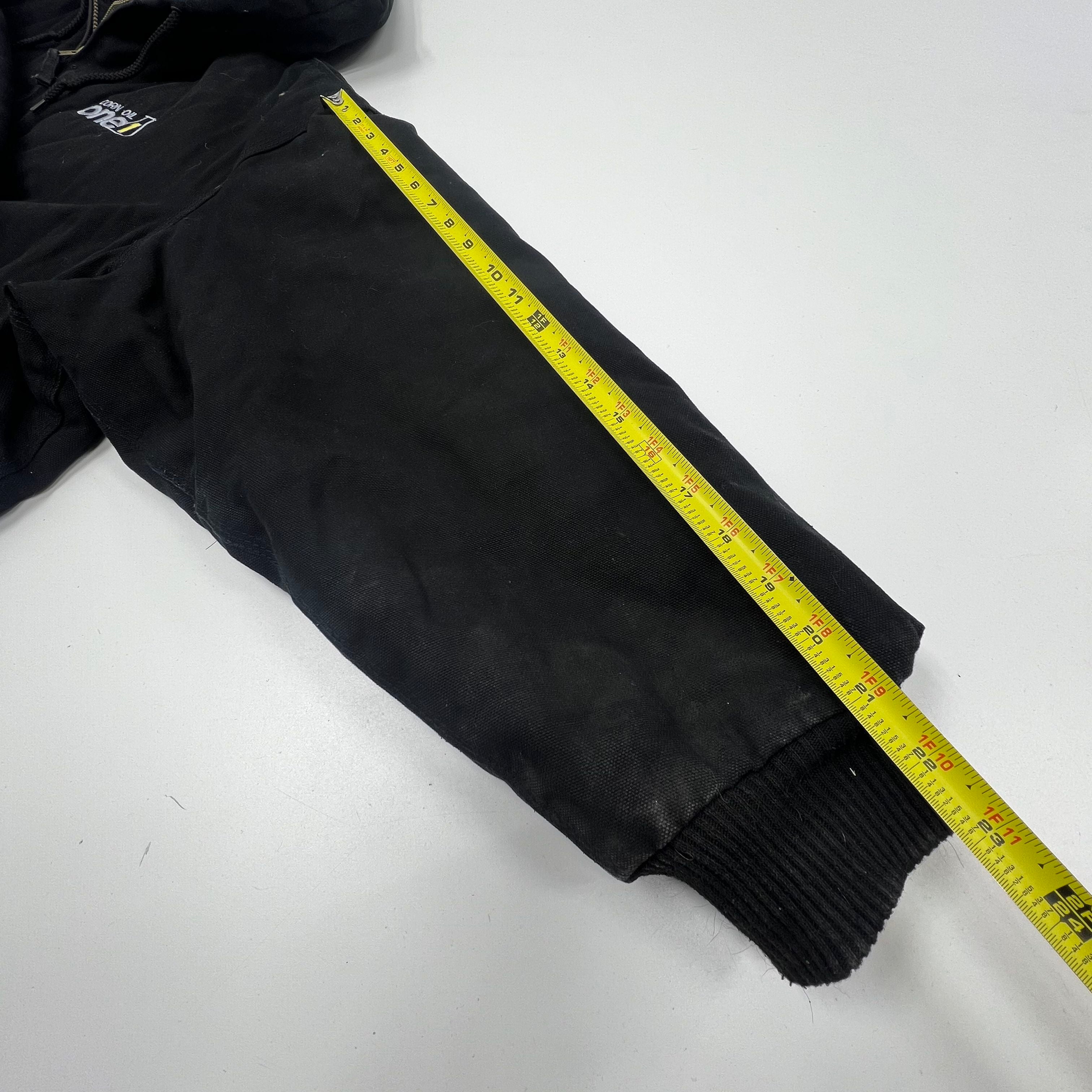 KEY Black Outerwear Jacket Full Zip Men's 3XLT 100% Cotton