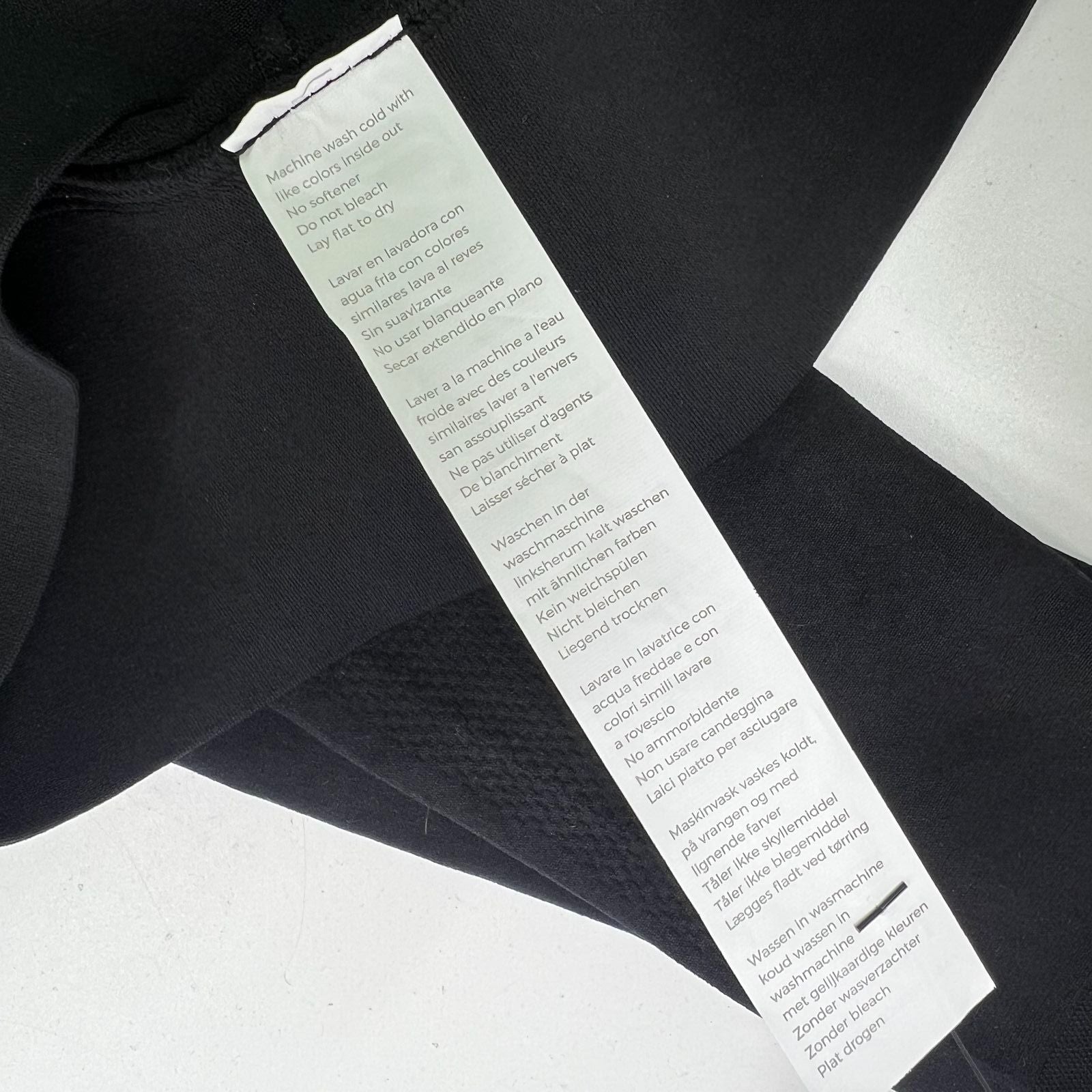 Fabletics Sculptknit Contour High Waisted Leggings Womens Size M Black NWT