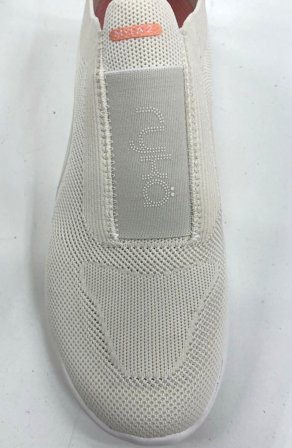 NIB Rykä Myla 2 Ivory Beige Mesh Sneaker Casual Style Shoes Women's Size 9.5