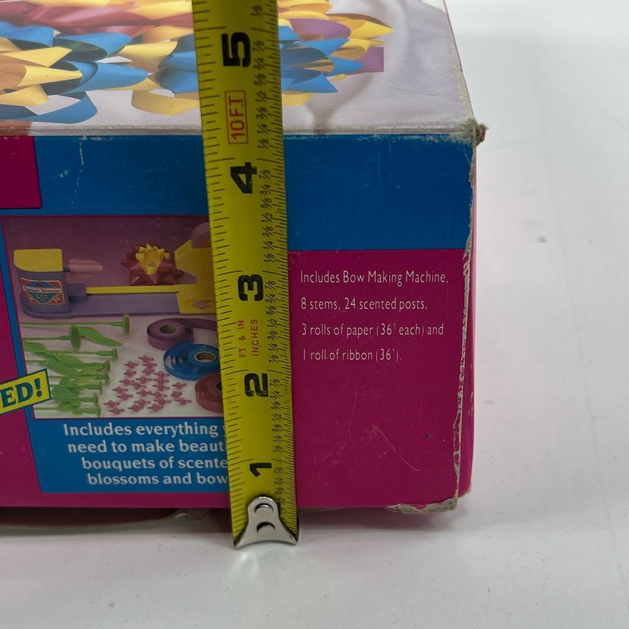 Vintage Hasbro Fantastic Blossoms Bow Making Kit Children's Craft Set IOB