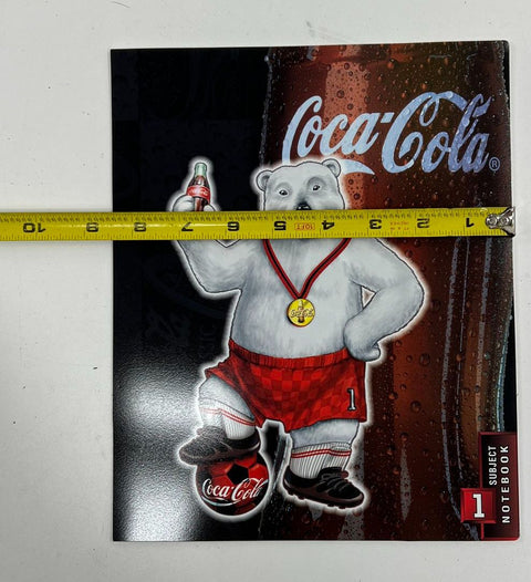Vintage Coca-Cola Polar Bear Notebook Cover Lot 4 Styles New Old Stock NOS
