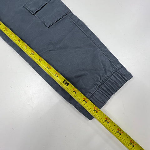 NWT Hollister Gray Advanced Stretch Tapered Cargo Jogger Pants Men's XS