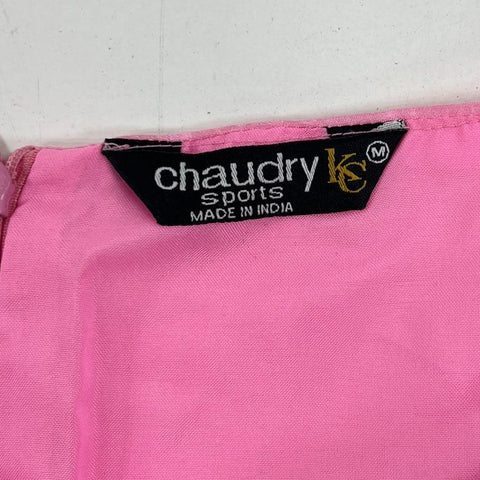 Vintage Y2K Chaudry KC Pink Green Floral Colorblock Skirt Women's M NWT