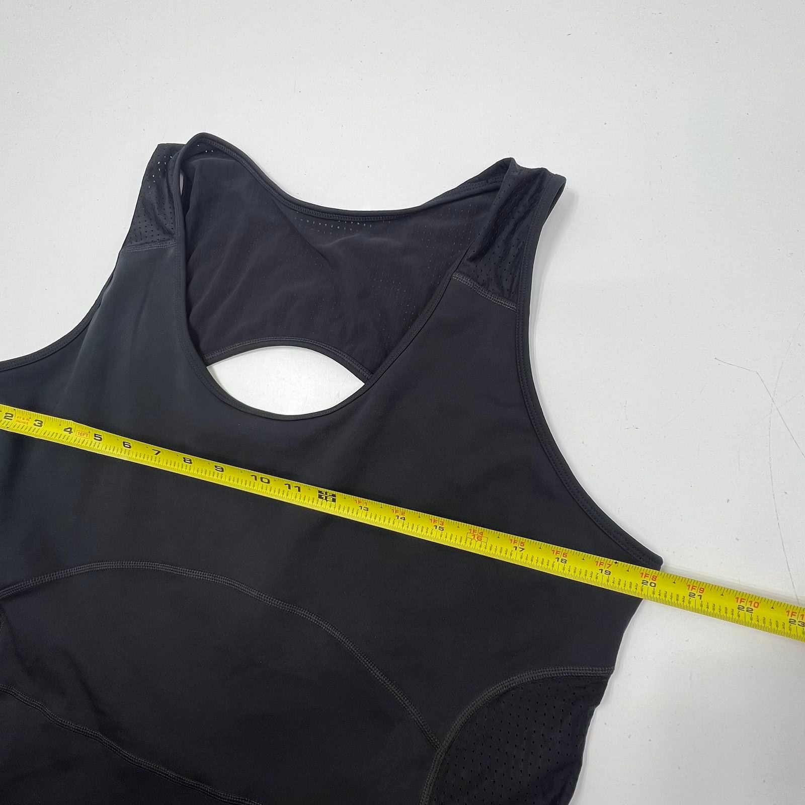 Fabletics Black NWT Motion365+ Open Back Athletic Onesie Romper Women's 4X