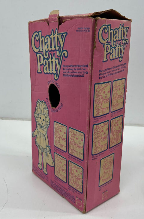Vintage 80s Mattel Chatty Patty Talking Doll Lot of 2 1964 Mold Mark Mexico