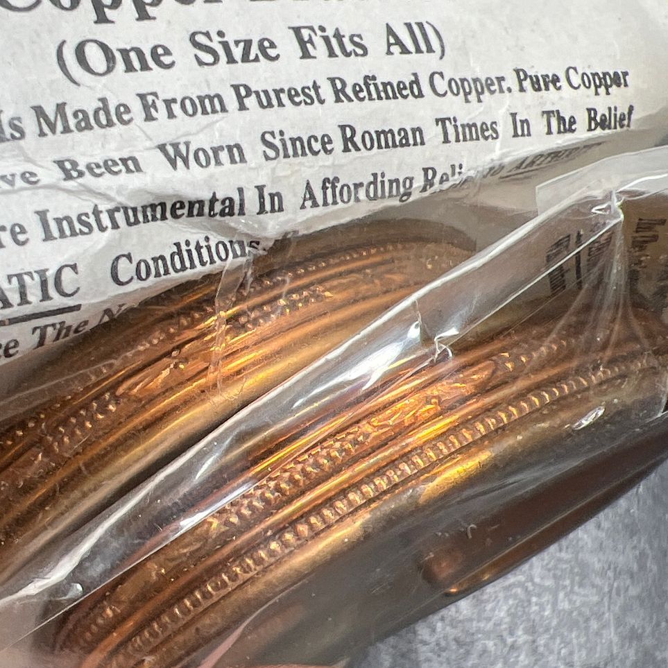 Assorted Copper Necklaces Bracelets Earrings Rings Jewelry Lot
