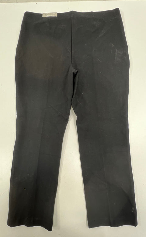 Chico's Black So Slimming Juliet Straight Leg Pants Women's Size 16S 3S NWT
