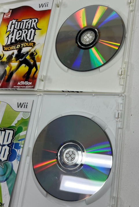 Call of Duty World at War Guitar Hero Wii Play 10 Game Lot Nintendo Wii