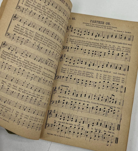 Antique 1895 The Revival No. 2 Song Book Charlie D. Tillman w/ Bartley Holder