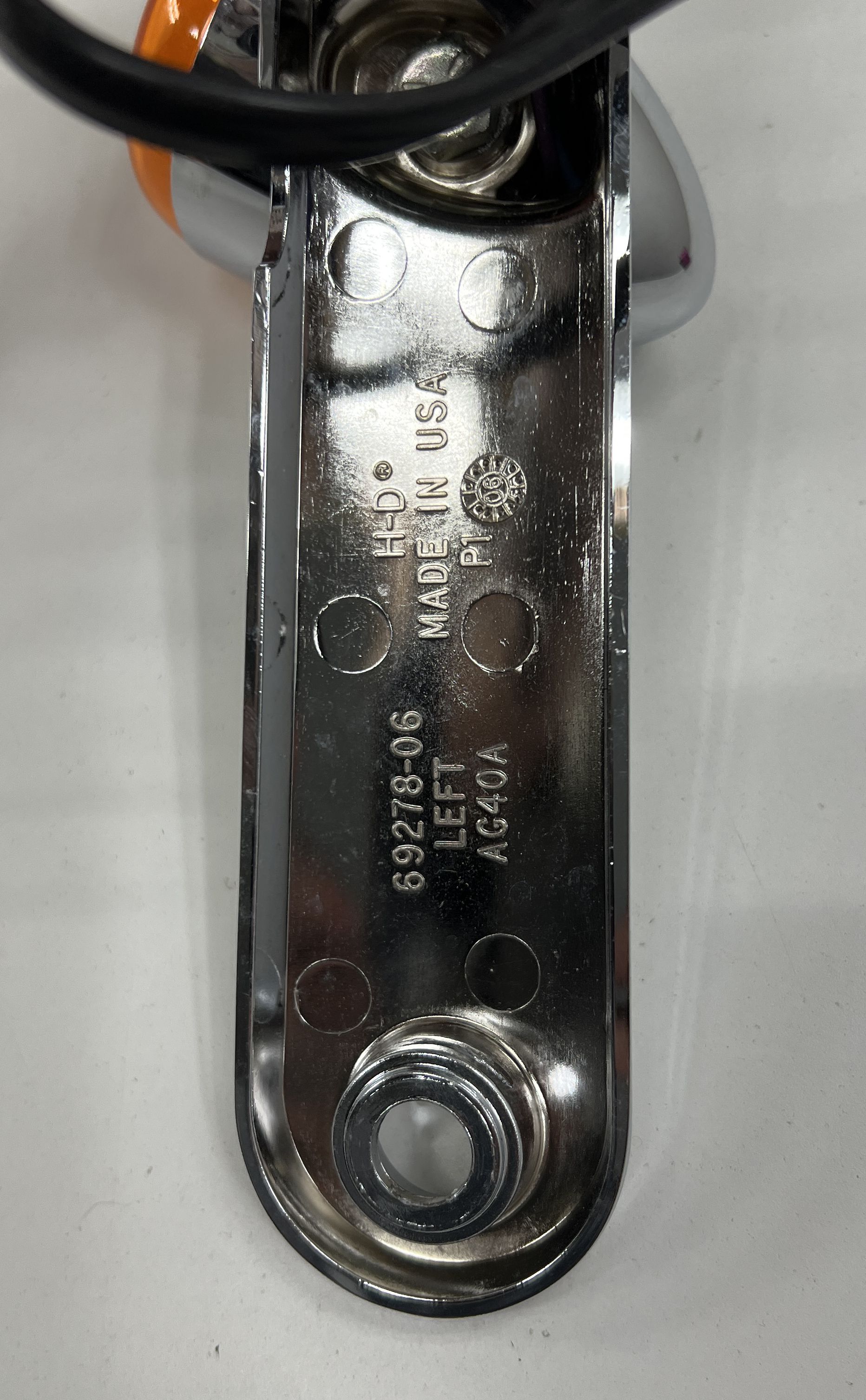 Harley Davidson Tail Lights Set Of 2 with Bolts UNTESTED