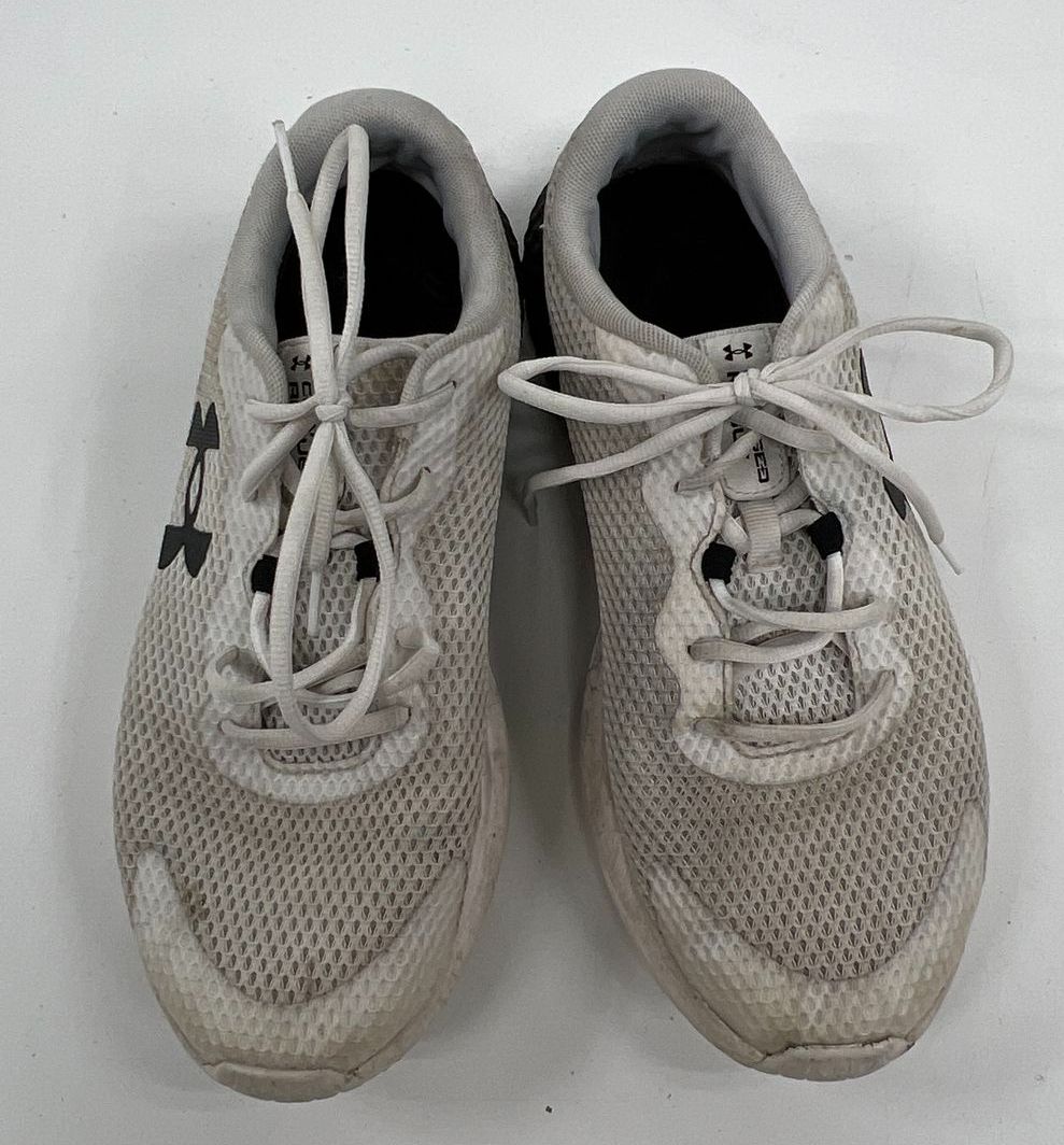 Men's Under Armour & Adidas Athletic Sneakers Shoes Black White Lot of 2 Size 10