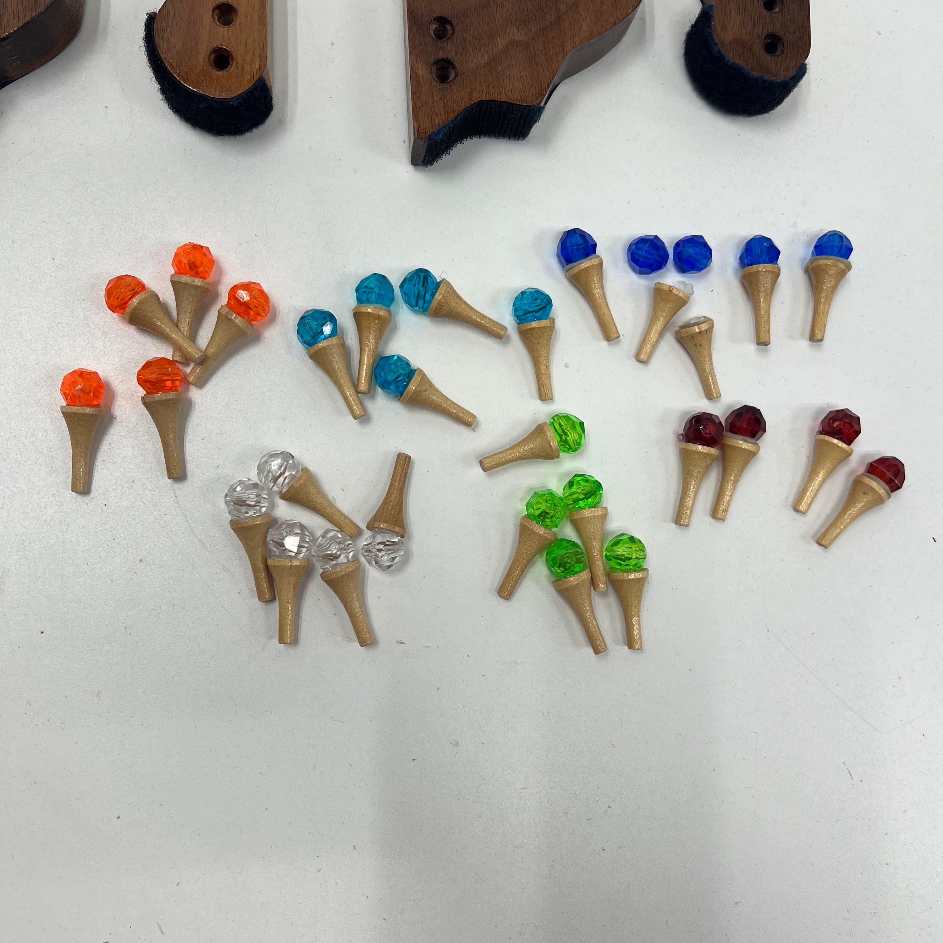 The Game of Joker Wooden Boards Pegs Games 6 Player Pieces Instructions
