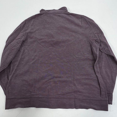 Lot 3x LL Bean Mens Pullover Fleece Jacket Chamois Shirt Lot Sz L-XL