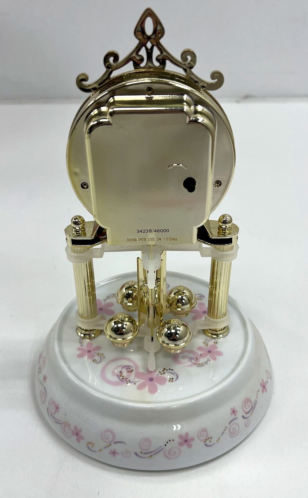 VTG Barbie Walmart Rapunzel Anniversary Cloche Spinning Clock Gift Set UNTESTED