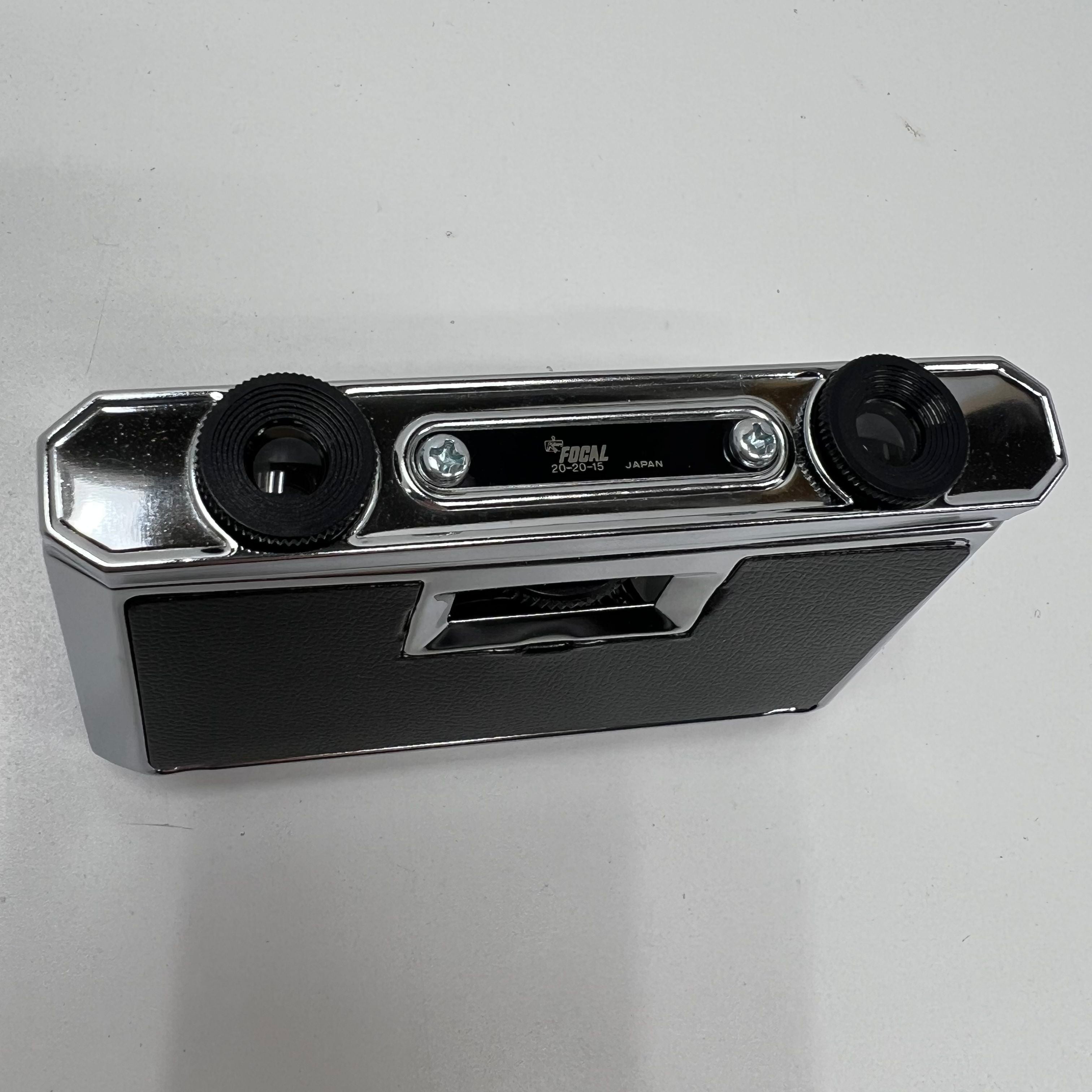 Vintage Focal Folding Opera Glass In Original Box Compact 2.5x25MM