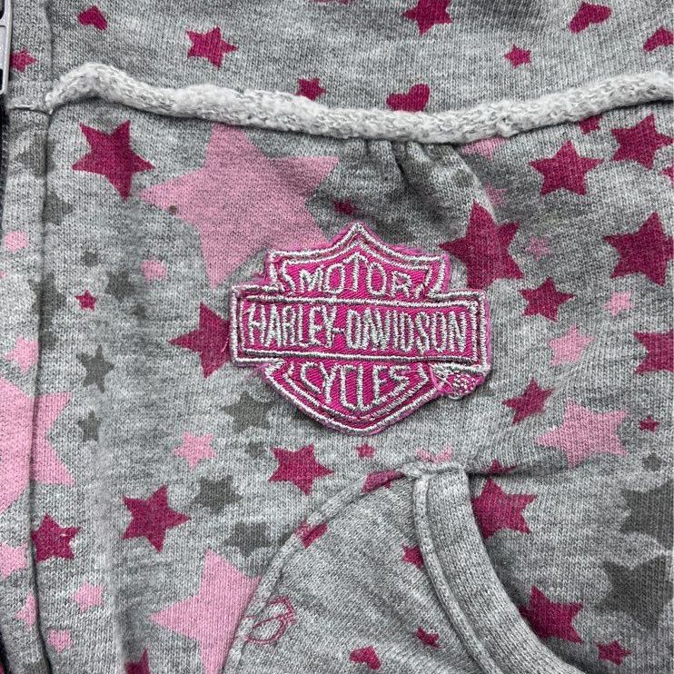 Harley Davidson Baby's Gray Hoodie - Size 12M