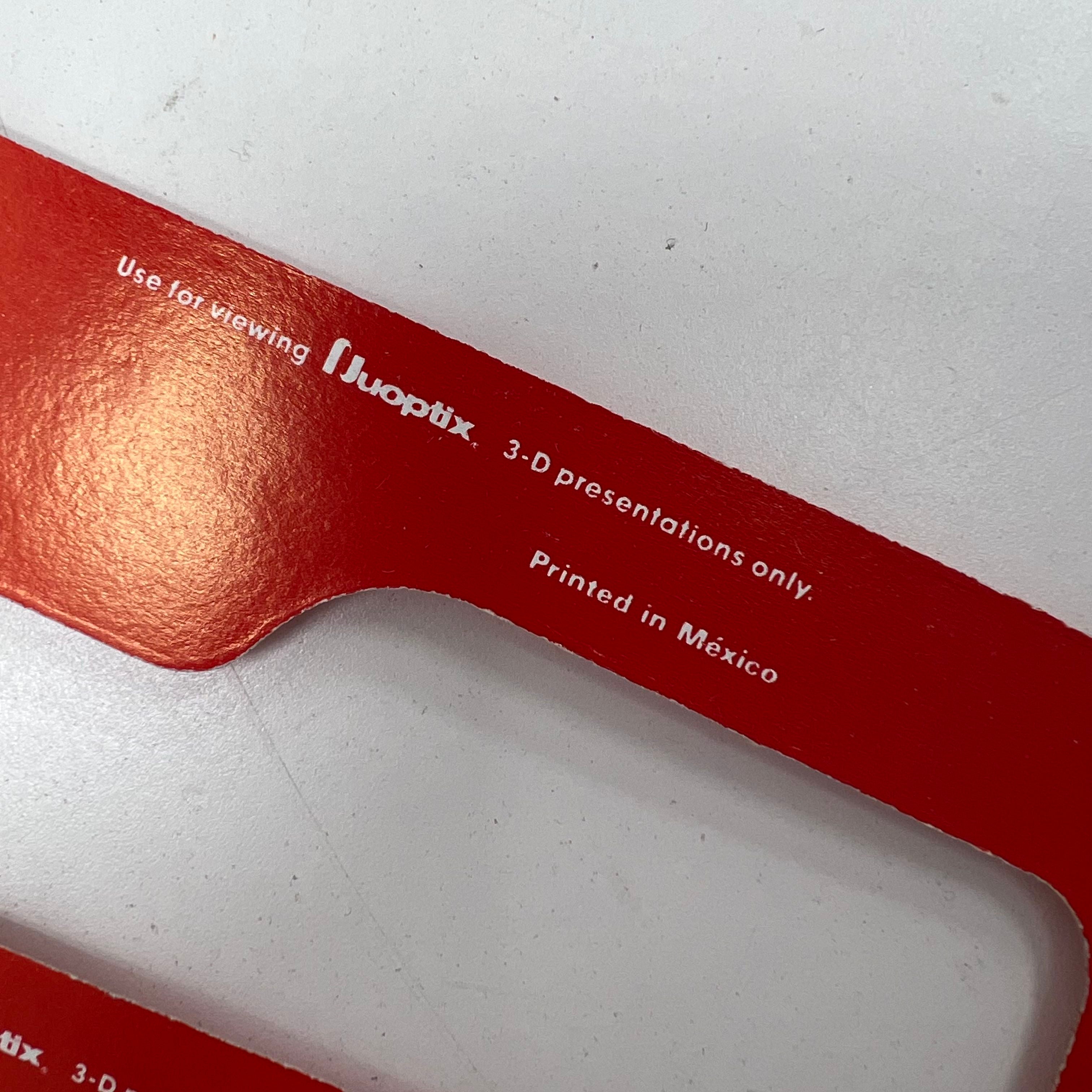 Vintage 80s Coca-Cola 3D Glasses Lot of 9 The Official Soft Drink of Summer
