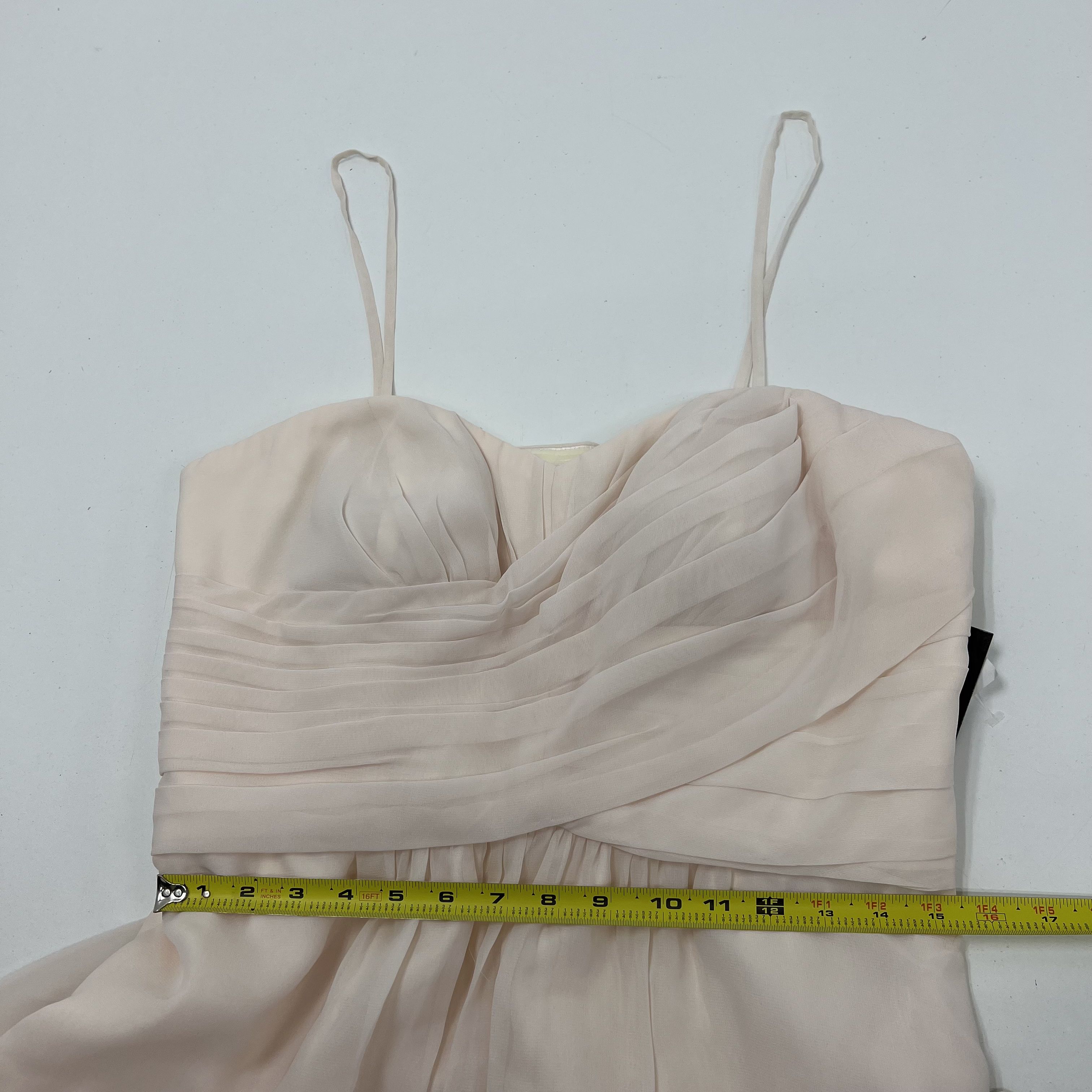 Weddington Way Charlotte Chiffon Maxi Bridesmaid Dress Womens Size 14 NWT