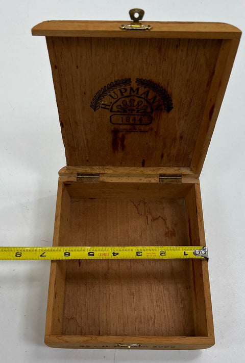 Vintage Humo Cigars & H. Upmann Wood Box Metal Tin Lot Tobacciana Collection