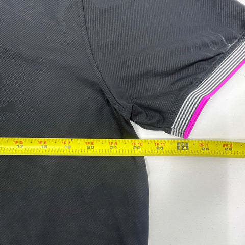 G/FORE Skull & Crossbones Tonal Print Performance Golf Polo Shirt Sz XL