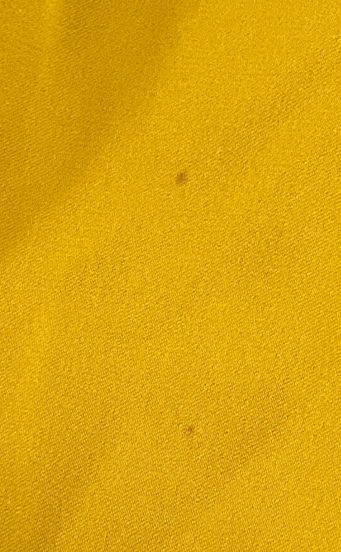 Kobi Halperin Mustard K916D2 Silk Blend Off-Shoulder Peasant Blouse Women's S