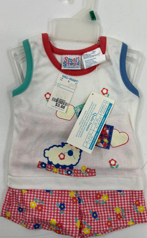 Vintage 90s Y2K Lot of 7 NWT Deadstock Baby Girl Clothes Outfits Kmart