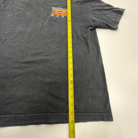 Vintage 1999 Harley-Davidson Maui Hawaii Biker T-Shirt Double Stitch Sz L