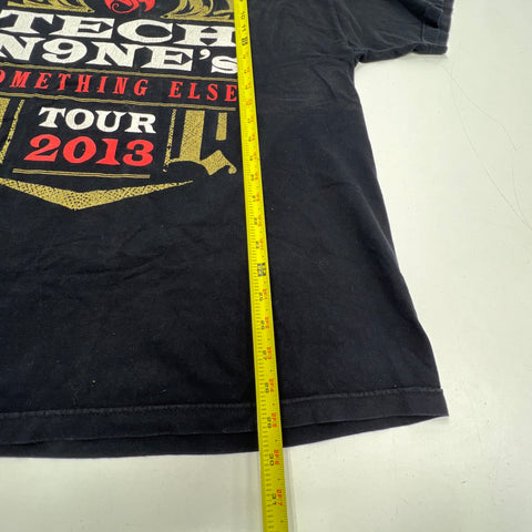 Vintage 2013 Tech N9NE Something Else Tour Rap Tee T-Shirt Sz XL
