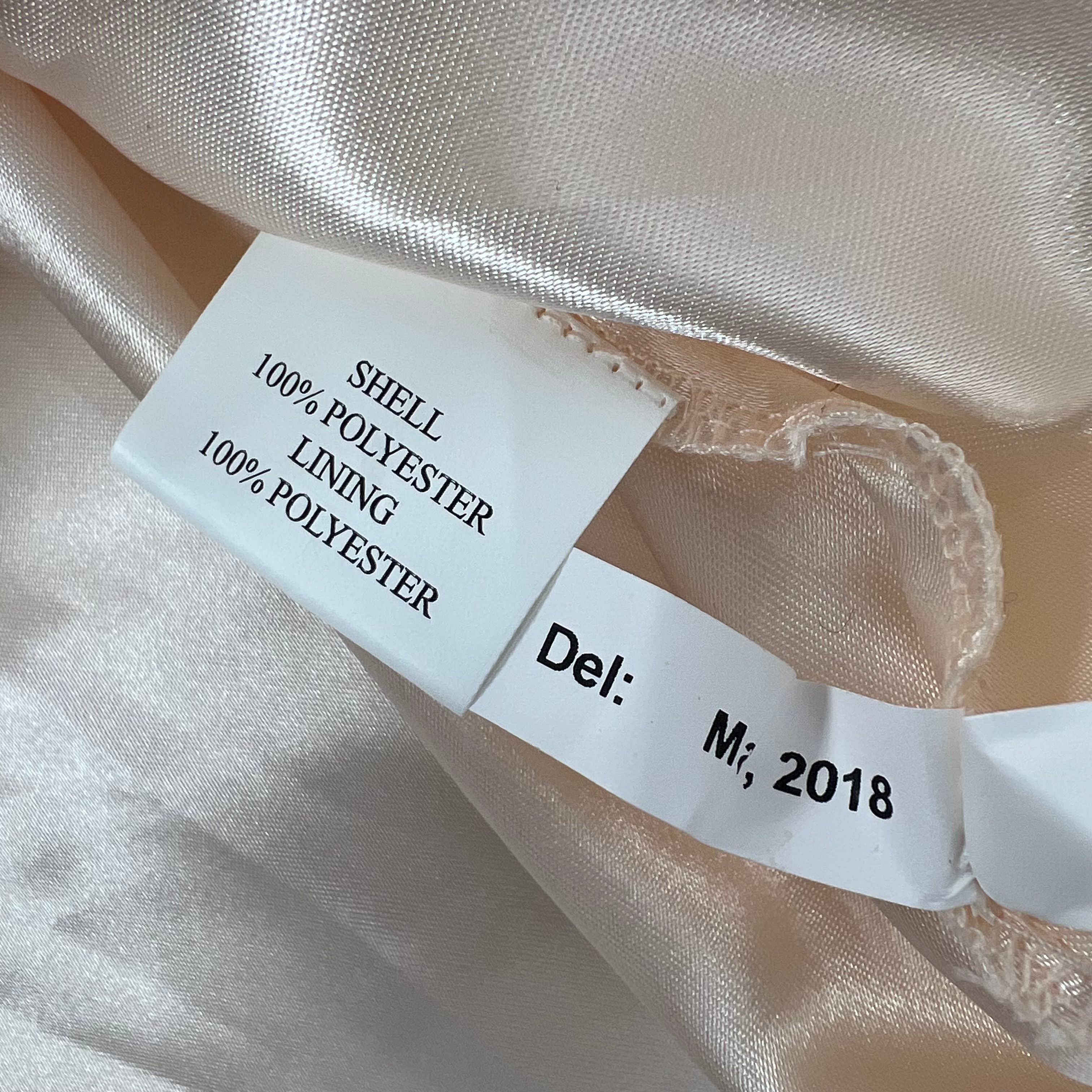 Weddington Way Charlotte Chiffon Maxi Bridesmaid Dress Womens Size 14 NWT