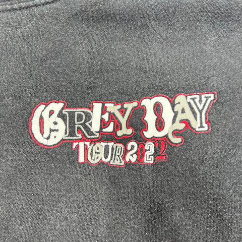 Suicide Boys Grey Day Tour 2022 Third Tour To Hell Faded Black Hoodie Men's XL