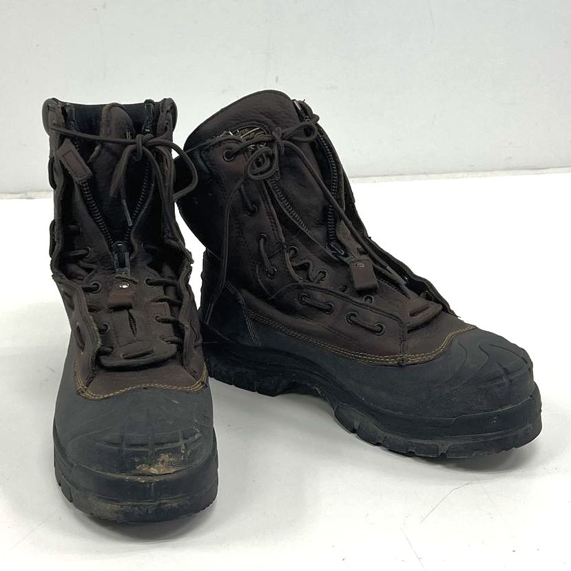 Men's Oliver AT Brown Genuine Leather Lace Up Work Boots Size 10.5