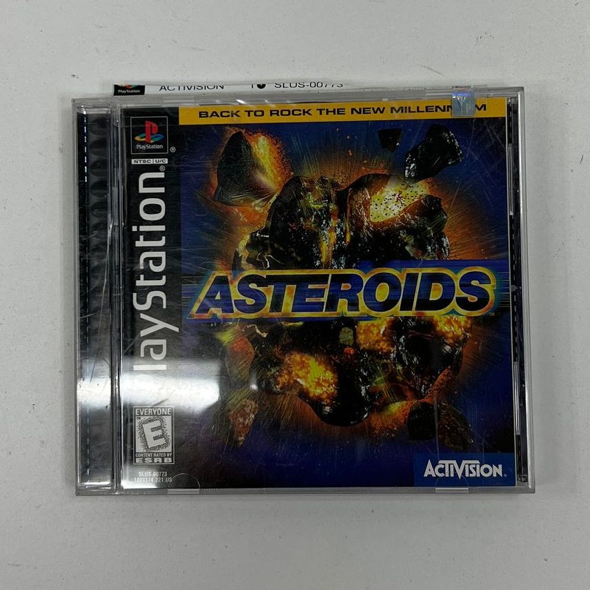Sony Playstation PS1 Activision Asteroids Game in Case UNTESTED