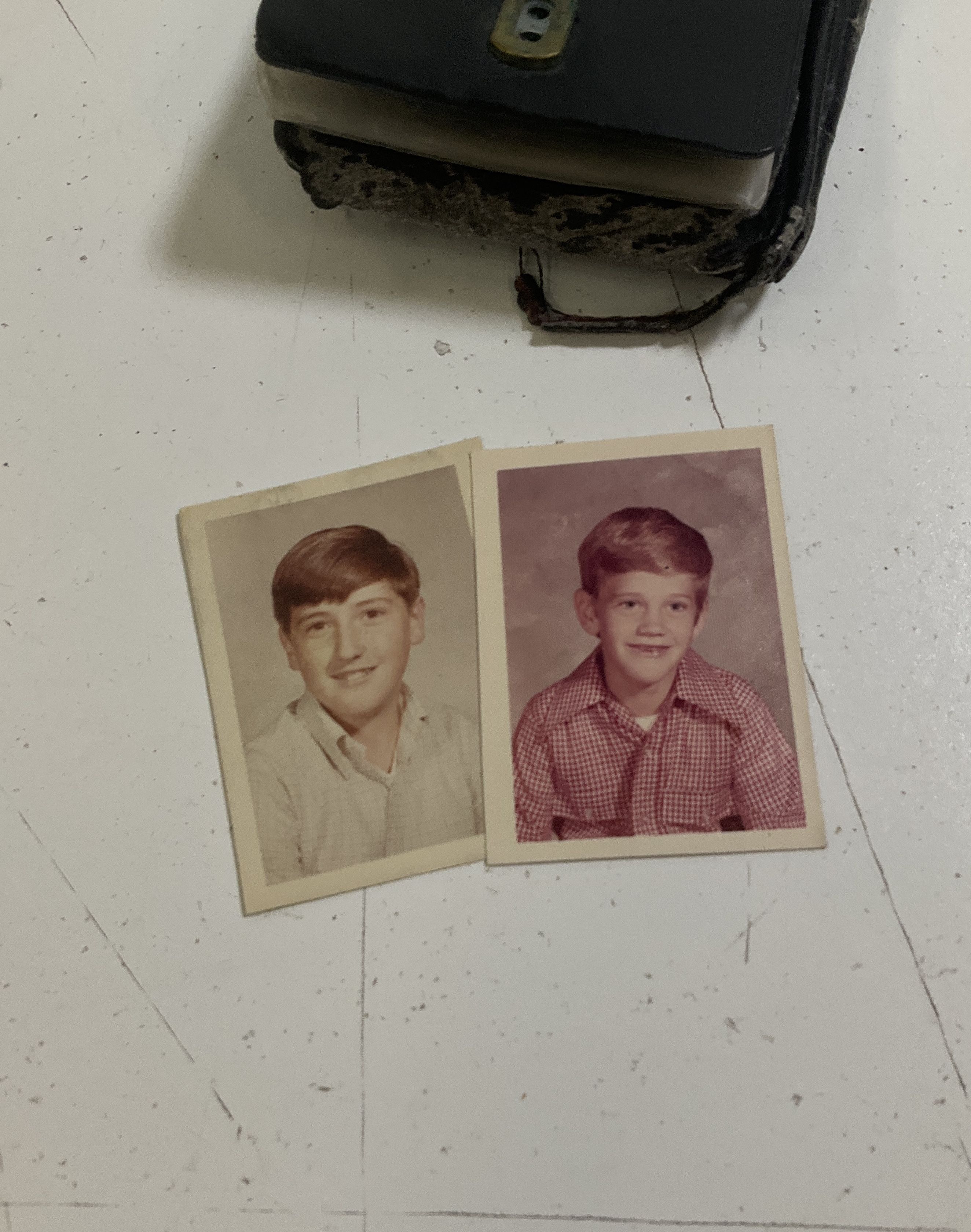Vintage Ephemera Lot Found Photos in Wallet 1940s-1990s Vernacular Photography