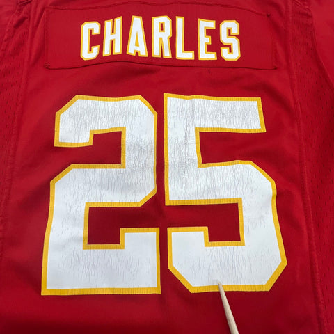 Nike NFL Kansas City Chiefs Jamaal Charles #25 Jersey Youth Size M