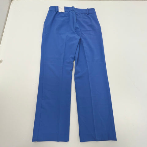 Lot of 2 Talbots NWT Blue Southampton & White Linen Blend Curvy Pants Women's