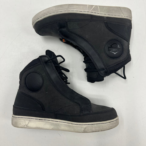 Harley-Davidson Steinman Black Waterproof Riding Sneaker High Top Men's Size 7.5