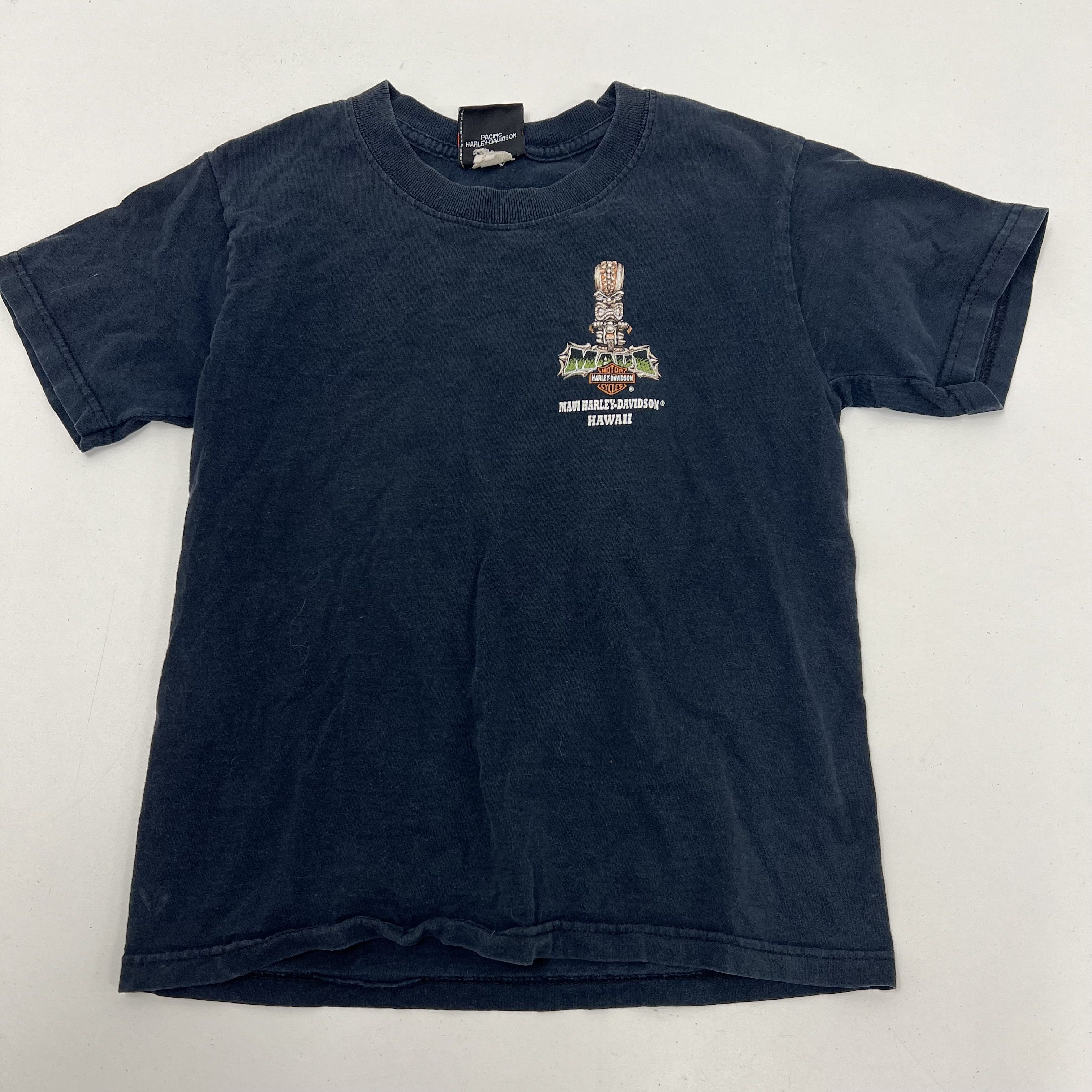 Lot of 3 Harley Davidson Black Tops Kids Shirts Mixed Size SM-LG