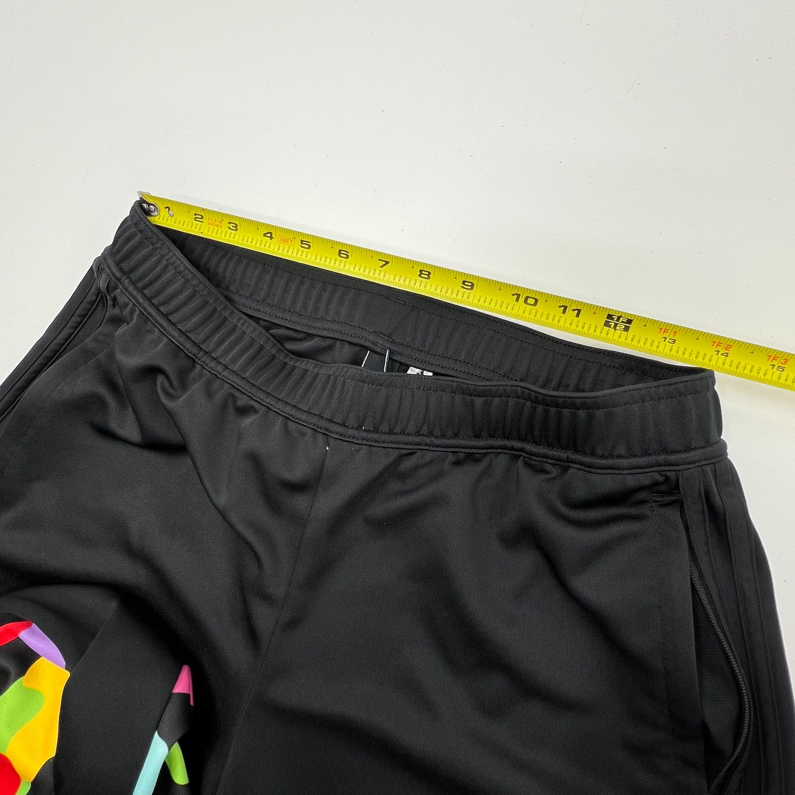 Adidas x Rich Mnisi Tiro Track Pants Black Multicolor Abstract Print Men's Size