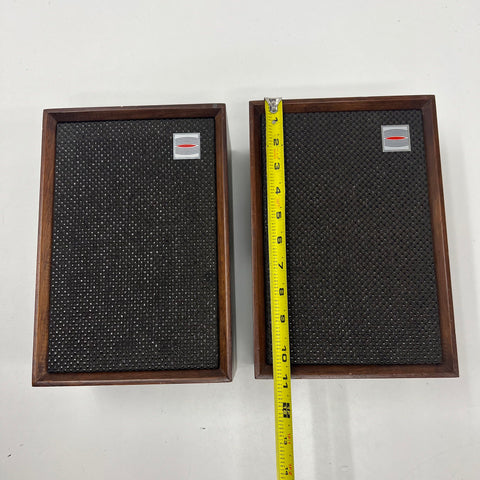 Vintage Airline GEN 2909A Bookshelf Speakers Pair 8 Ohm 15W Montgomery Ward