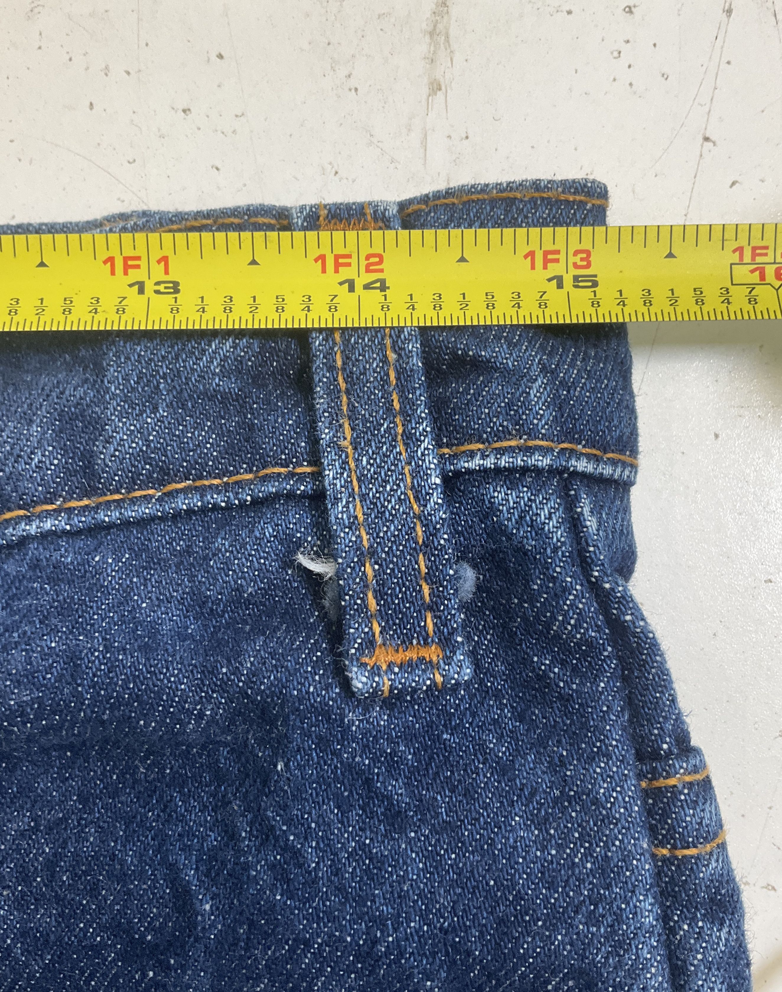 Vintage 90s Levi's 517 Orange Tag Dark Wash Bootcut Jeans Men's W32 L36