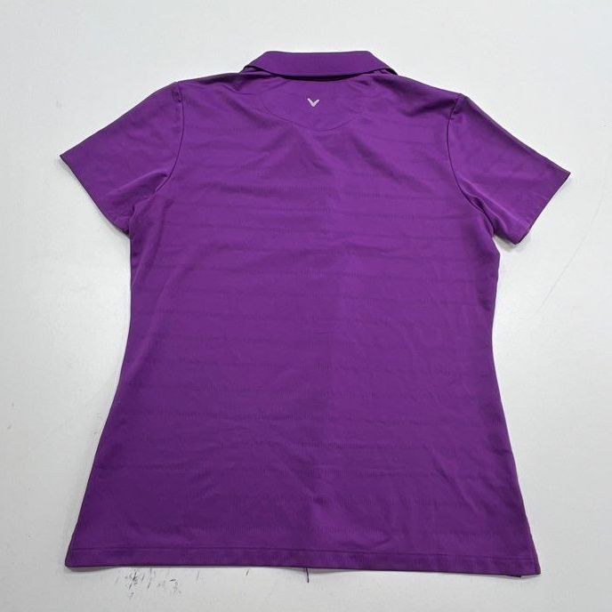 Callaway Purple Collared Shirt - Size Medium