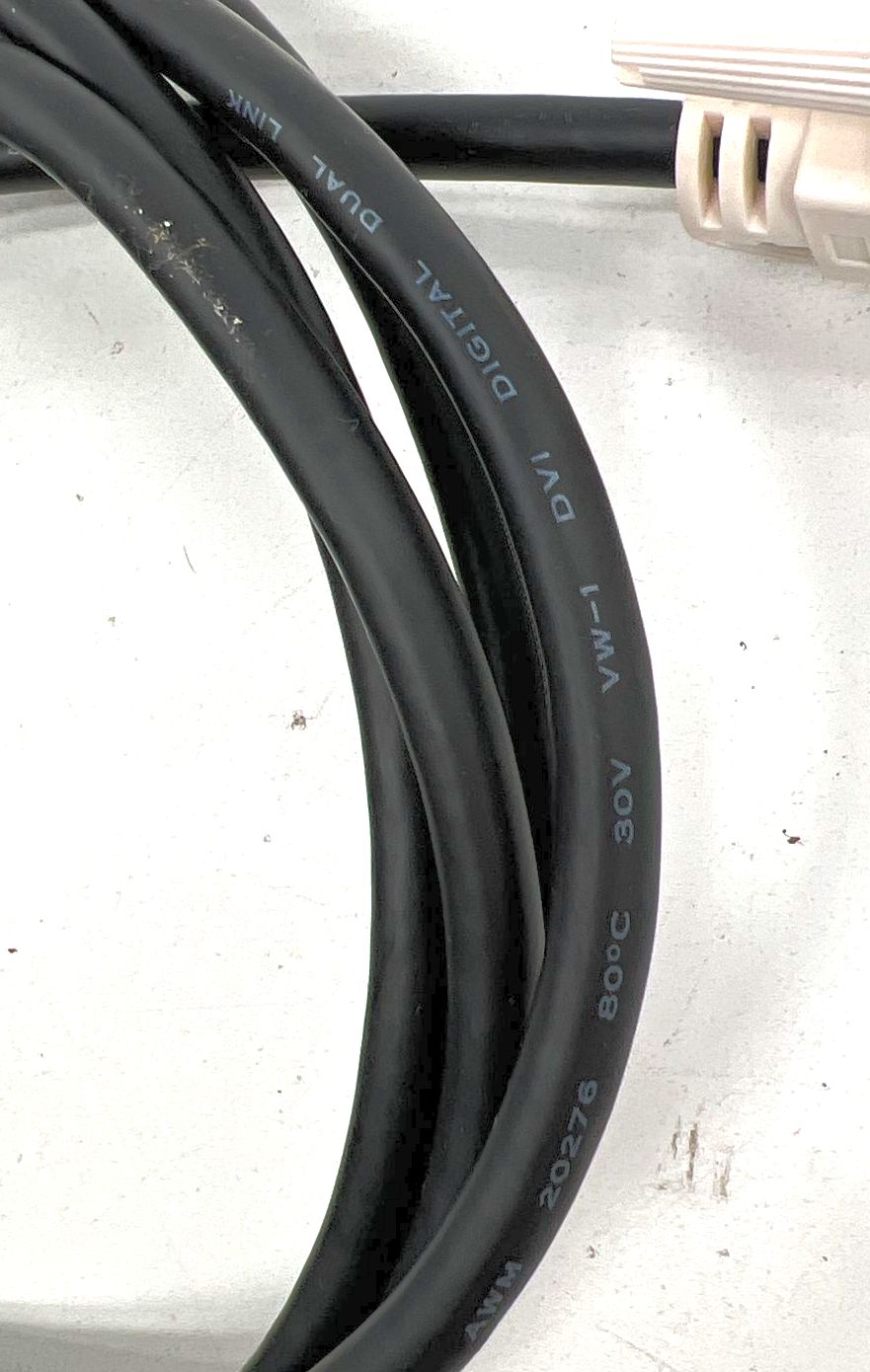 HP Mixed Lot Computer Cables Adapters DisplayPort DVI VGA Power Cord