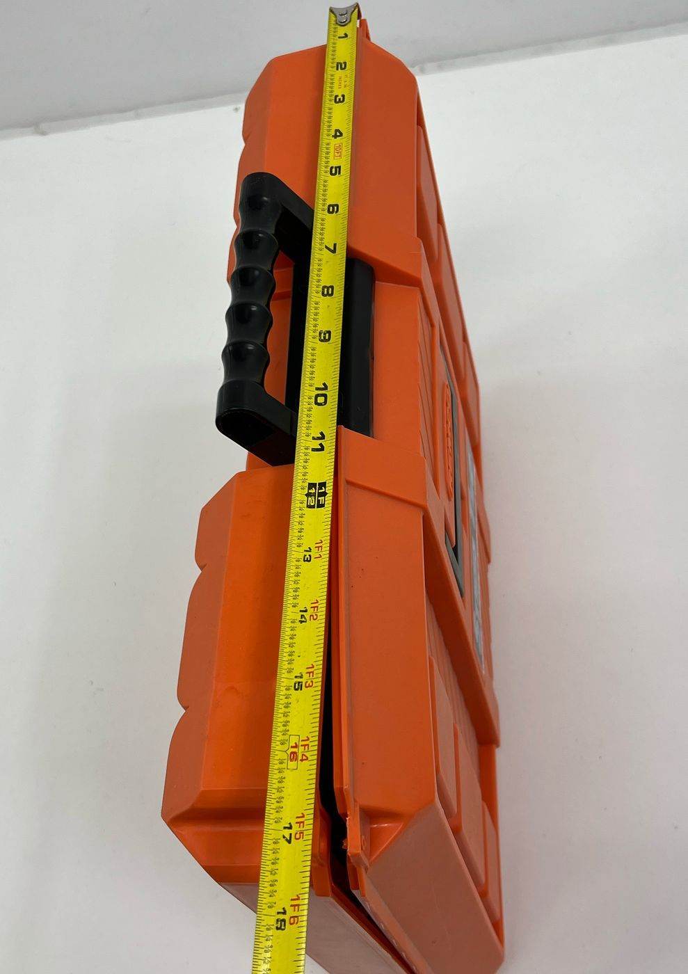 Remco Steel Tec Construction Kit In Orange Plastic Case C1993 & Small Black Case