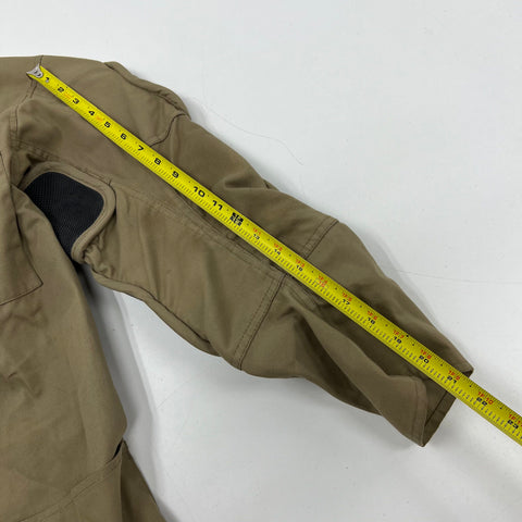 Vintage 80s Bob Allen Tan Padded Shooting Hunting Jacket Made in USA Men's 40