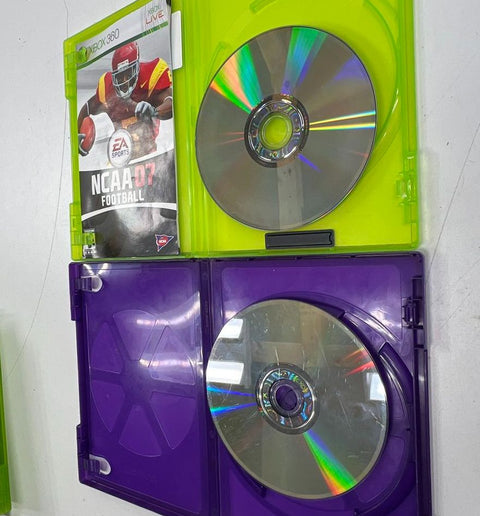 Dishonored LEGO Indiana Jones NCAA Football 8 Game Lot Microsoft Xbox 360