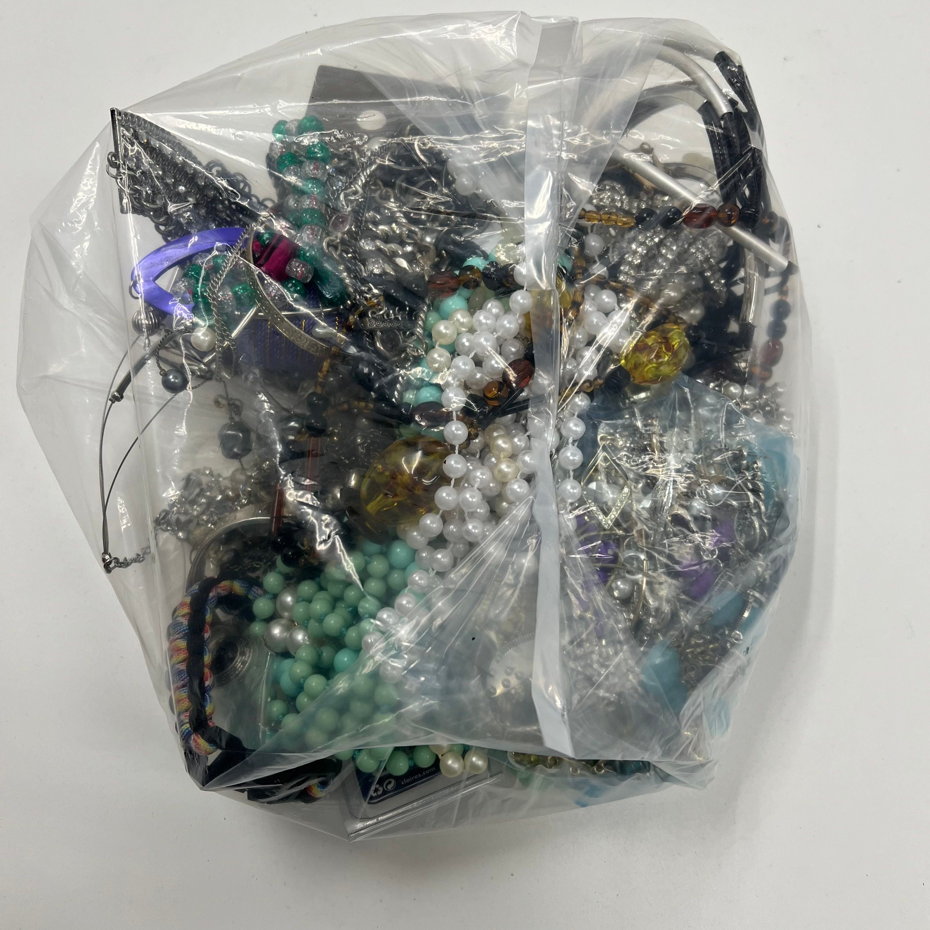 5LB Wearable Costume Jewelry Grab Bag Mixed Items